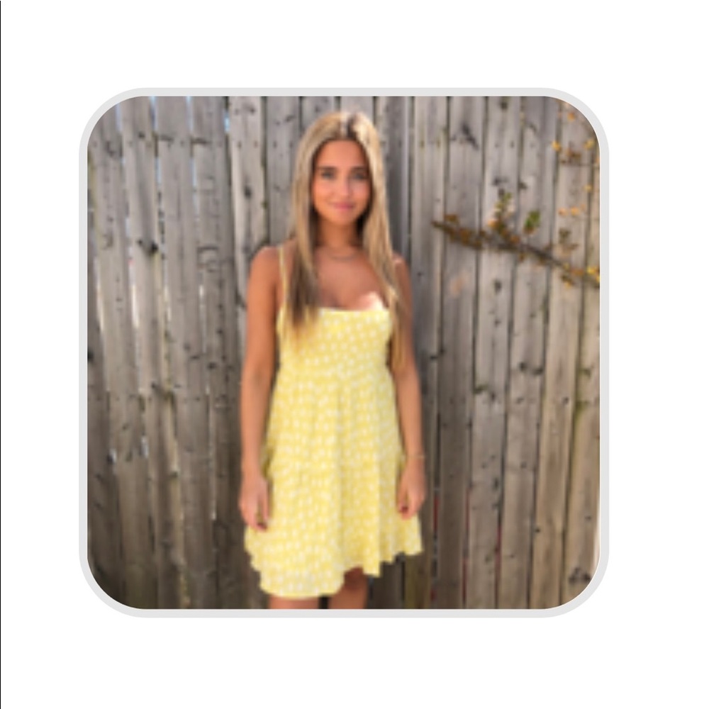 Printed Baby Doll Dress